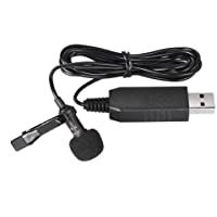 Andoer Microfono Solapa- Mini Portátil Micrófono omnidireccional Estéreo USB Mic para PC Ordenador USB Mic- Microfono…